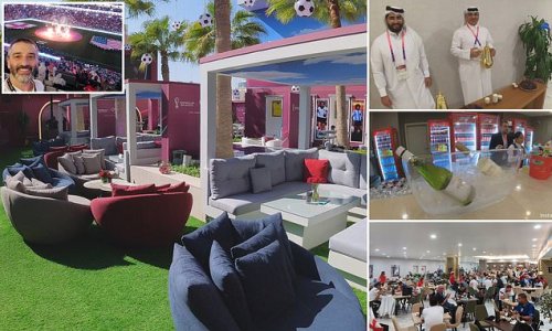 Half-time dancers, waiter service (for wine and beer) and a lookalike Neymar: Inside the world of VIP hospitality at the Qatar World Cup 2022
