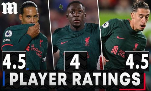 PLAYER RATINGS: Virgil van Dijk and Kostas Tsimikas are both hooked off ...