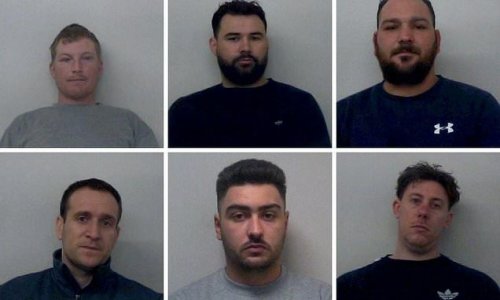 Gang of thieves who blew up 18 ATMs in £100,000 raids and stole 10 trophies from horseracing museum including £75,000 Ascot Gold Vase are jailed