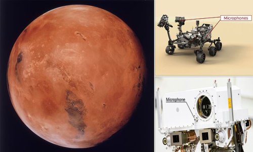 NASA releases audio captured by its Perseverance rover on Mars