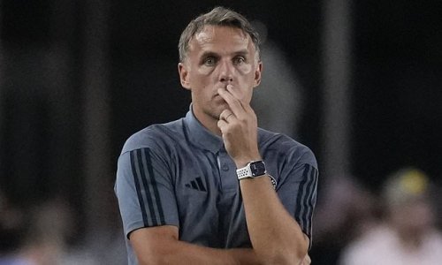 Phil Neville 'FIRED by Inter Miami' with the team LAST in MLS as David Beckham gets rid of his old Man United teammate - as Lionel Messi's ex-coach Tata Martino is linked with the job