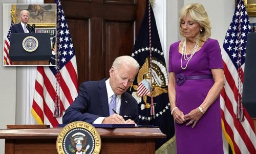 'Lives will be saved': Biden signs historic bipartisan gun bill in the wake of Uvalde elementary school shooting that will toughen background checks and put red flag laws into place for dangerous owners