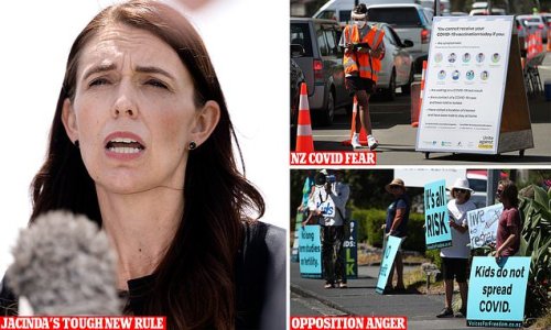 New Zealand PM Jacinda Ardern will force household Covid contacts to isolate for 24 DAYS in new crackdown as NZ braces for Omicron outbreak