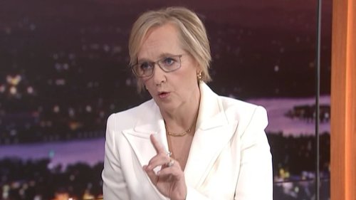 Tense moment Treasurer Jim Chalmers is grilled by ABC's Sarah Ferguson over claims the 2025 Budget is a 'cruel tax hoax'