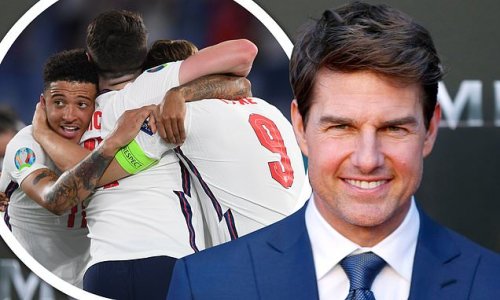 Tom Cruise 'celebrates 59th birthday by watching England beat Ukraine'