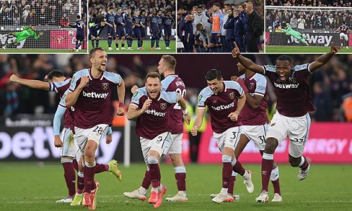 Manchester City dumped OUT of Carabao Cup by West Ham on penalties