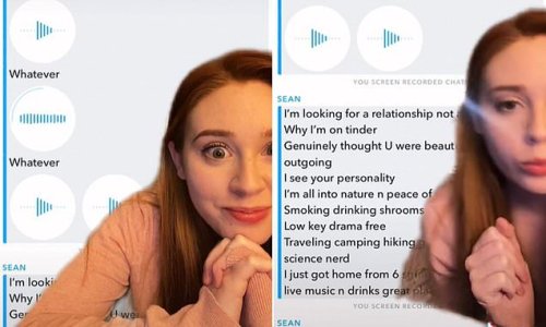 Woman shares CREEPY voice notes from Tinder match about her curtains