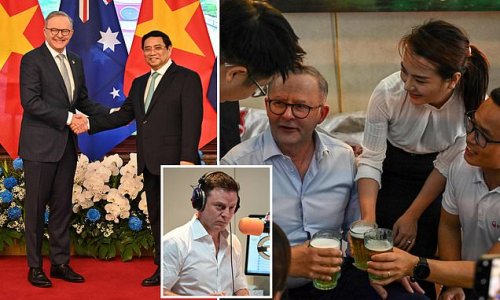 Outrage as Anthony Albanese pledges $100million of taxpayers' money for Vietnam to tackle climate change amid cost of living crisis: 'We need help here'
