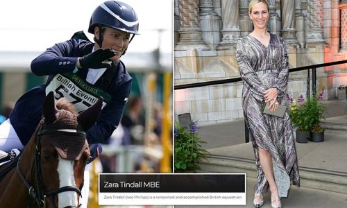 Zara Tindall launches her own website: Queen's granddaughter's new homepage celebrates her equestrian career and lists her many sponsors - but there's NO mention of her royal connection