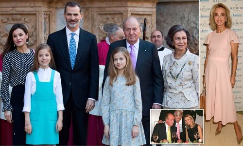 'It was a circus to keep him happy': Juan Carlos' ex-mistress reveals former Spanish King 'couldn't bear the thought' of spending Christmas with family and ordered 'fake' celebration with 'people he liked'