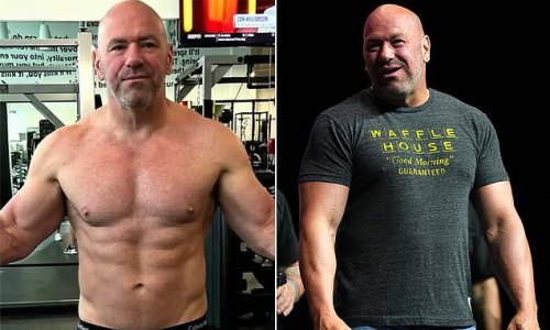 Controversial UFC boss Dana White looking SHREDDED due to unbelievable weight loss after being given just 10 years to live by a DNA analyst