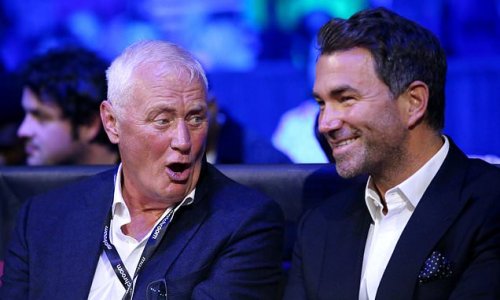Barry and Eddie Hearn 'eye £150m windfall from sale of minority stake in Matchroom Sport empire' with the promotion business said to be valued at up to £700m