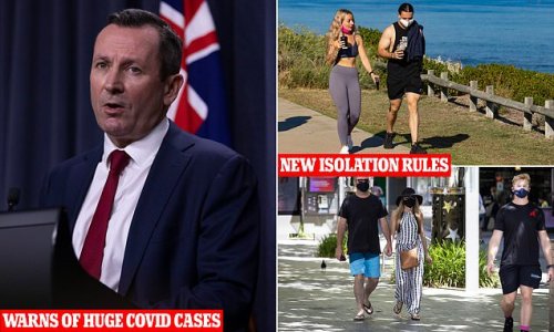 Mark McGowan warns Covid cases WILL eventually swamp Western Australia