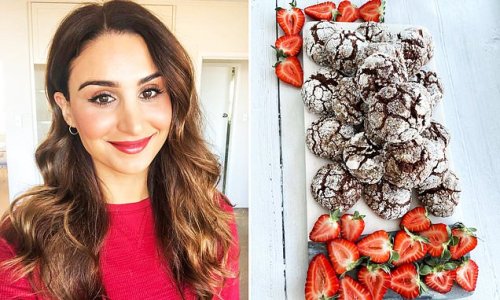 Teacher, 34, creates simple recipe for 'ridiculously good' chocolate mint cookies - and they're perfect for festive entertaining