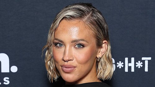 Tammy Hembrow puts on a loved-up display with new boyfriend Matt Zukowski at the premiere of Stan...