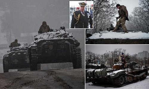 EXCLUSIVE - ‘Putin couldn’t give a s**t about his people dying’: War in Ukraine is set to be ‘much longer and bloodier’ with ‘the world economy thrown into chaos’, former head of the Royal Navy warns