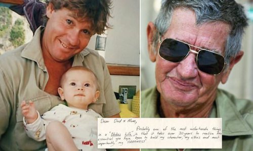 Steve Irwin's letter to father Bob resurfaces amid family feud