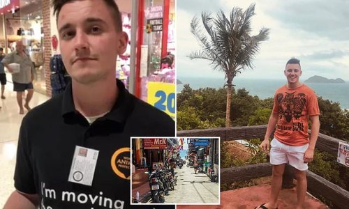 Charity worker living in Australia is told to cough up more than $80,000 or lose his foot after being hit by a truck while on holiday in Thailand