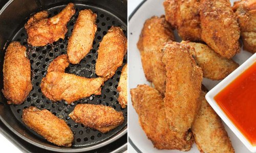 Home cook shares her recipe for perfect chicken wings - and the secret to getting crispy skin EVERY time