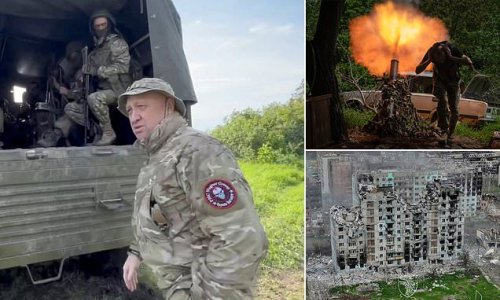 Wagner chief says his mercenaries will only fight on in Ukraine if they are separate from the Russian army 'clowns who turn people into meat'