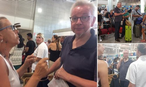 Labour activist boasts of how she berated Michael Gove over Brexit 'lies' during chance encounter with ex-Cabinet minister as she endured 30-hour flight delay at Athens airport