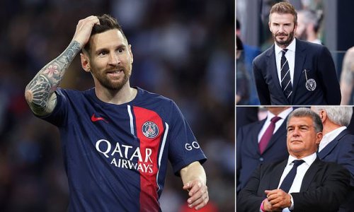 'Everything is on the table' as MLS pushes to seal a deal for Lionel Messi with the World Cup winner's decision 'down to Inter Miami or Barcelona' while a Saudi Arabia move is 'not under consideration'