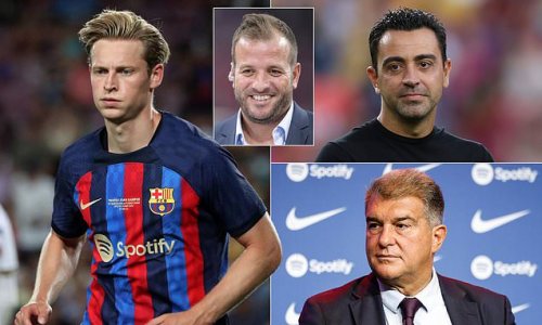 'You CAN'T treat people like this!': Rafael van der Vaart slams Barcelona's handling of Frenkie de Jong's contract dispute... as he compares the club's board to 'a MAFIA' and insists they must be 'punished' for their conduct