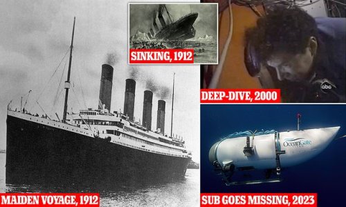 The curse of the Titanic: How stricken ship has been jinxed ever since ...