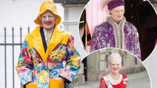 Brave decisions, a historic abdication - and an outlandish rain mac that she designed herself from a...