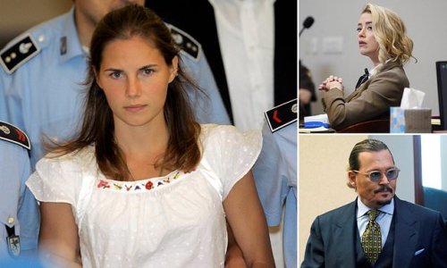 'Who wins in a trial like this? Not Depp. Not Heard': Amanda Knox weighs in on defamation trial 'spectacle' as she describes her own 'psychological trauma' from 'public shaming'