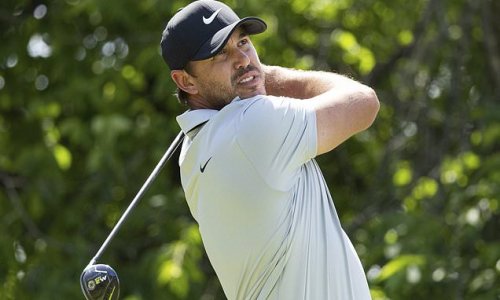 Brooks Koepka six shots off the lead at LIV Golf in DC, as Mito Pereira's five-under 67 sees him carve out a one-shot lead over Harold Varner III