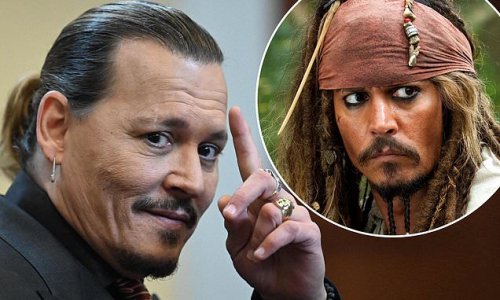 Johnny Depp is set 'to return' to Pirates of the Caribbean and is in talks with Disney about '$300 million deal' after defamation trial win against Amber Heard