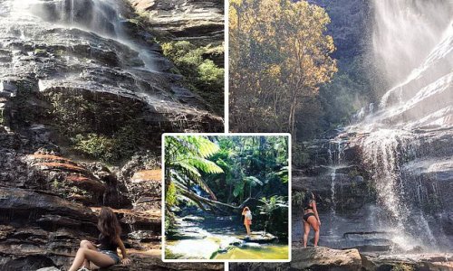 Incredible waterfalls surrounded by lush rainforest wows travellers