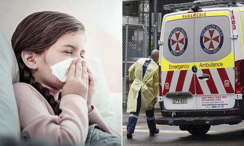 Horror flu season forces Australia to take UNPRECEDENTED action as doctors struggle to cope with '500 per cent' surge in cases among children and emergency department discourages those who are 'less urgent'