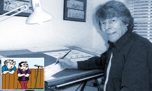 Tributes pour in for MoS Gambols cartoonist Roger Mahoney following his death at 89