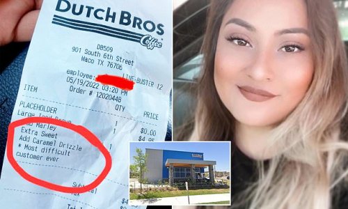 Dutch Bros Coffee apologizes to deaf customer who was called 'most difficult customer ever' on receipt after she struggled to order a drink