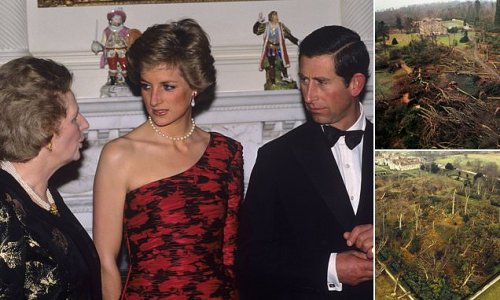 Revealed: How Prince Charles lobbied Margaret Thatcher to give millions to landowners rocked by 1987 storm