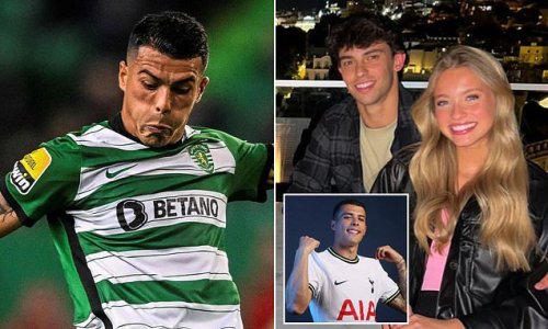 Tottenham's new signing Pedro Porro is set for an awkward reunion with Chelsea's Joao Felix... after the £42m signing was forced to deny he'd had an AFFAIR with ex-Atletico Madrid star's girlfriend
