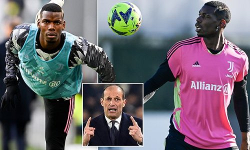 Paul Pogba's Juventus debut is delayed AGAIN with Max Allegri confirming the midfielder is suffering from 'soreness in his flexors' after returning to the bench against Monza - with the Frenchman STILL yet to play for his new club after summer move