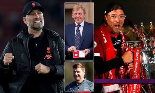 Another prize for Jurgen: Liverpool boss Klopp to be given Freedom of the City status after Premier League and Champions League glory, as he gets set to join Steven Gerrard and Kenny Dalglish in being recognised