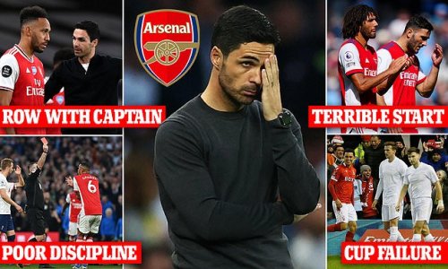Mikel Arteta had a NIGHTMARE start, fell out with the captain HE picked and failed to replace him, while his players lacked discipline and imploded... how Arsenal fell to pieces - with Amazon watching