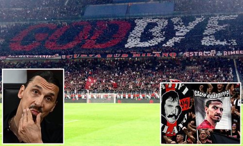 'GODbye': AC Milan Fans Bid Farewell To Zlatan Ibrahimovic Ahead Of His ...