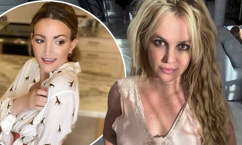 Britney Spears fans left confused as star PRAISES 'brave' and 'inspiring' sister Jamie Lynn despite previously calling her 'scum' and accusing her of 'f***ing lying' in her controversial memoir