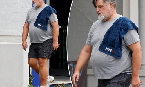 My workout rules! Matt Preston ditches the cravats and suits for exercise gear as he hits the gym in Melbourne