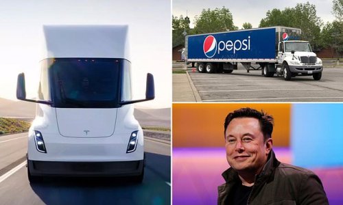 Finally! Elon Musk confirms Tesla’s first Semi trucks will be delivered to Pepsi in December - five YEARS after the 20ft semi-autonomous lorry was first announced