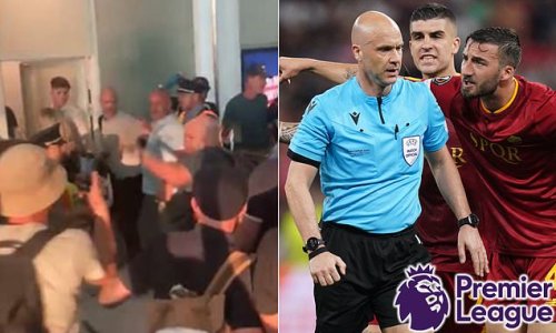 Premier League condemns 'unacceptable abuse' directed at Anthony Taylor and vows to 'fully support' the referee after he was ambushed by Roma fans at an airport following Wednesday's Europa League final