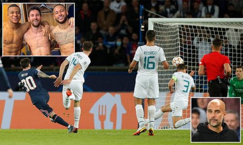 Pep Guardiola heaps praise on Lionel Messi after opening PSG account