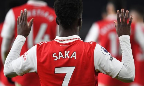 MARTIN KEOWN: Eddie Nketiah has been Arsenal's tonic and Man United had no answer to Bukayo Saka's brilliance - the Gunners were relentless again at the Emirates, with supporters celebrating EVERY goal like a late winner