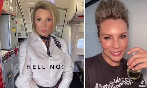 Flight attendant reveals grossest moment she's experienced in the job: 'There was pineapple in my bra!'