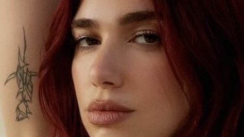 Dua Lipa flaunts her incredible figure in a thong bodysuit as she shares behind-the-scenes snaps...